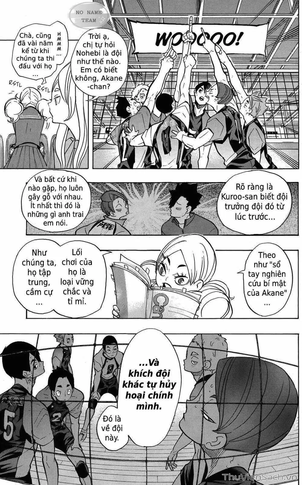 Truyện Tranh Vua Bóng Chuyền Haikyuu trang 6