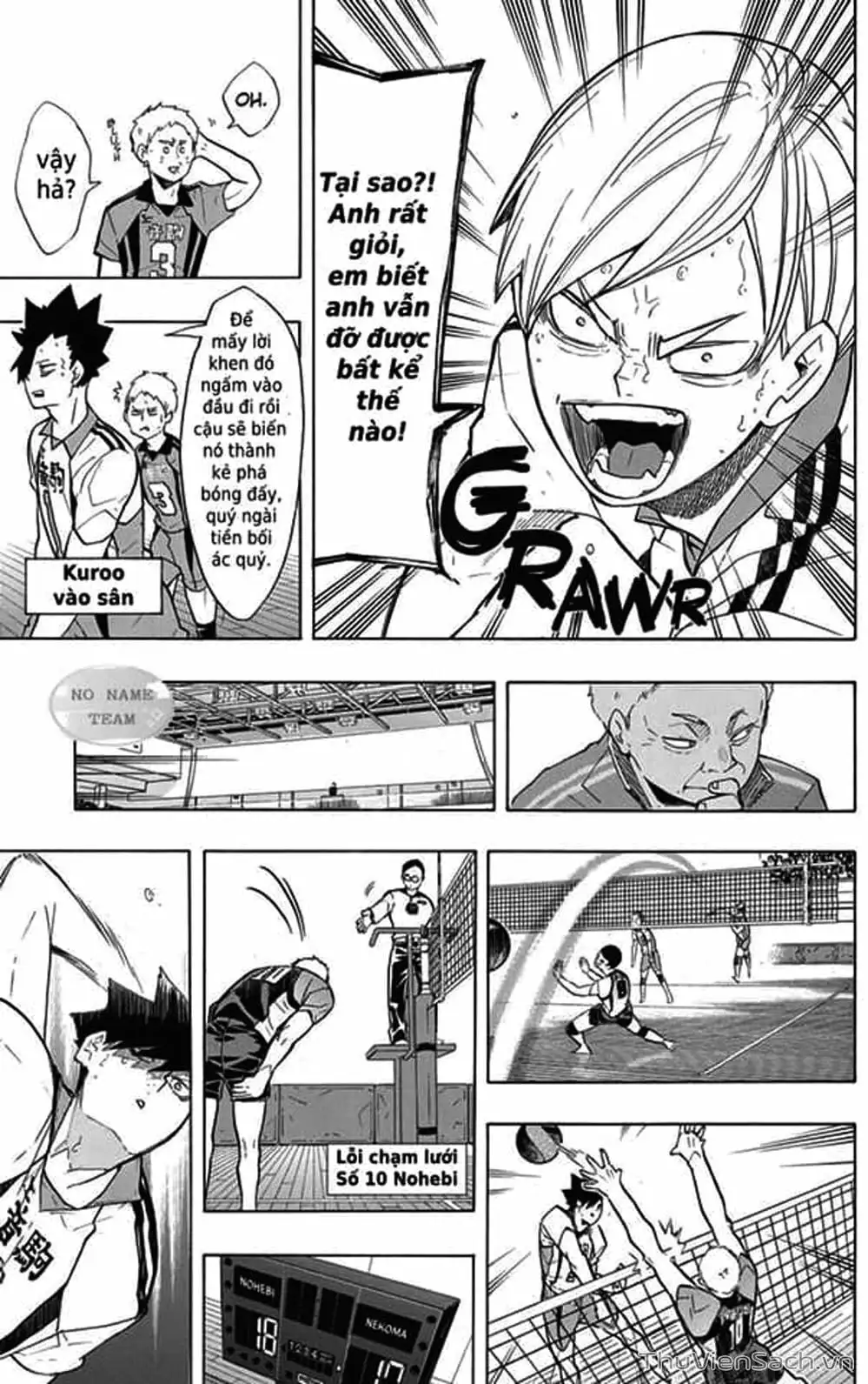 Truyện Tranh Vua Bóng Chuyền Haikyuu trang 6