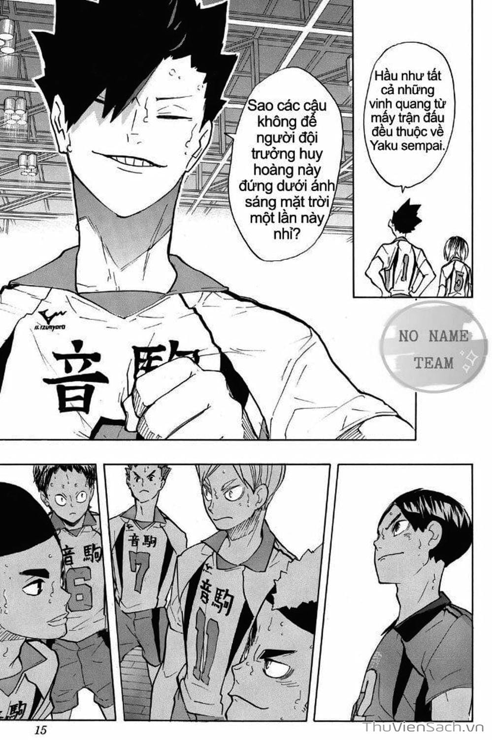 Truyện Tranh Vua Bóng Chuyền Haikyuu trang 6