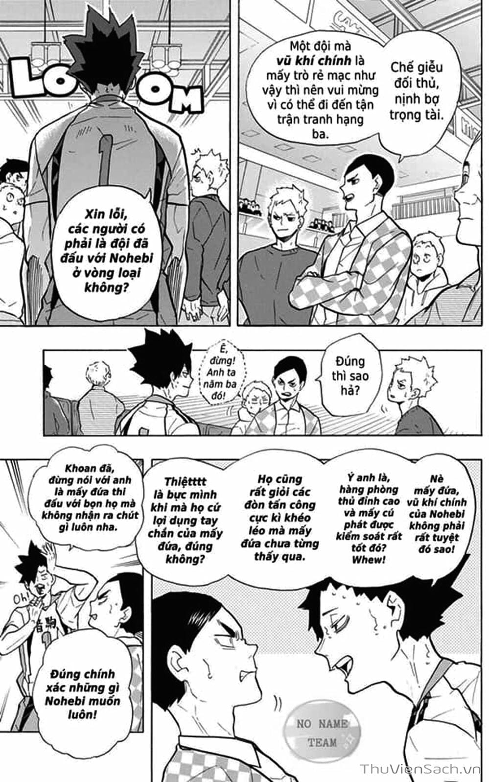 Truyện Tranh Vua Bóng Chuyền Haikyuu trang 6