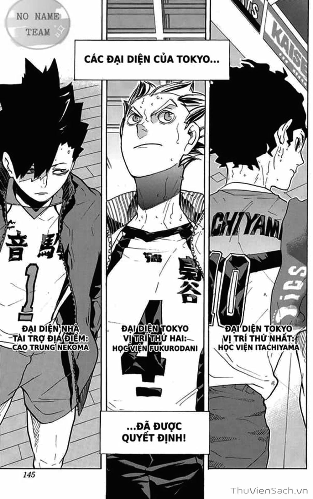 Truyện Tranh Vua Bóng Chuyền Haikyuu trang 6