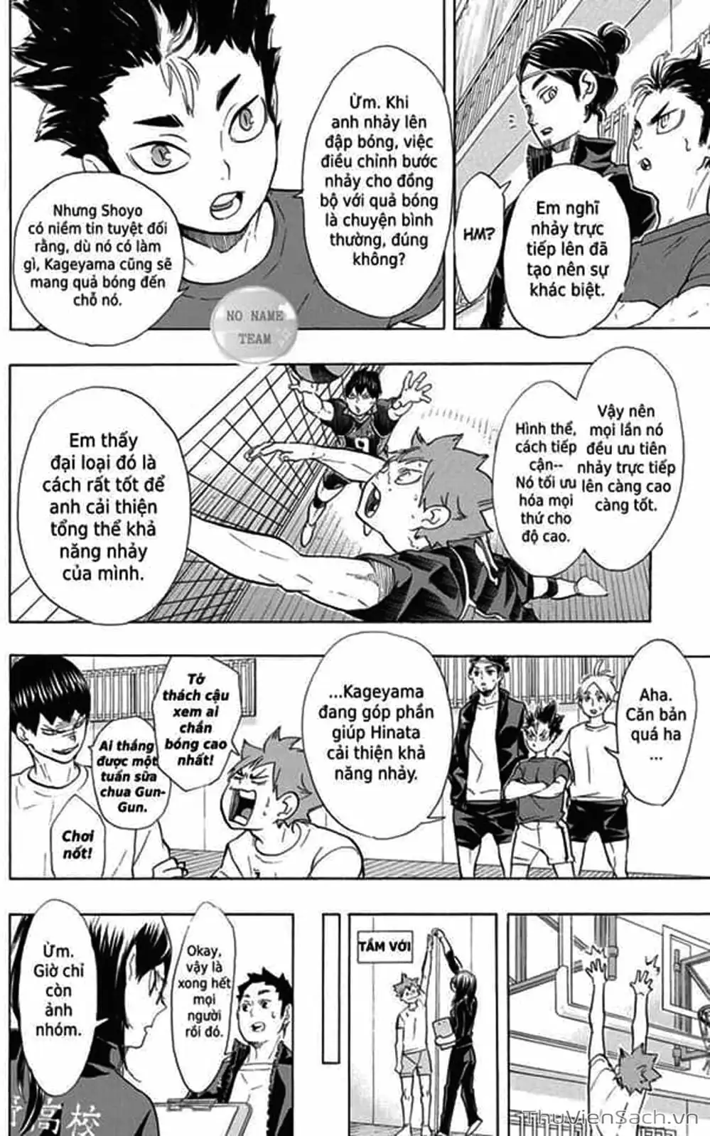 Truyện Tranh Vua Bóng Chuyền Haikyuu trang 6