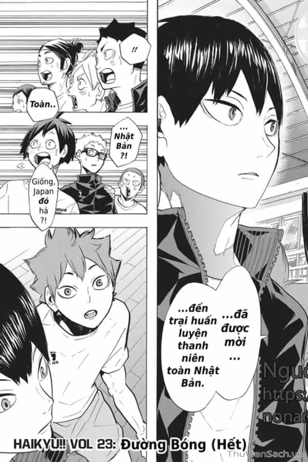 Truyện Tranh Vua Bóng Chuyền Haikyuu trang 6