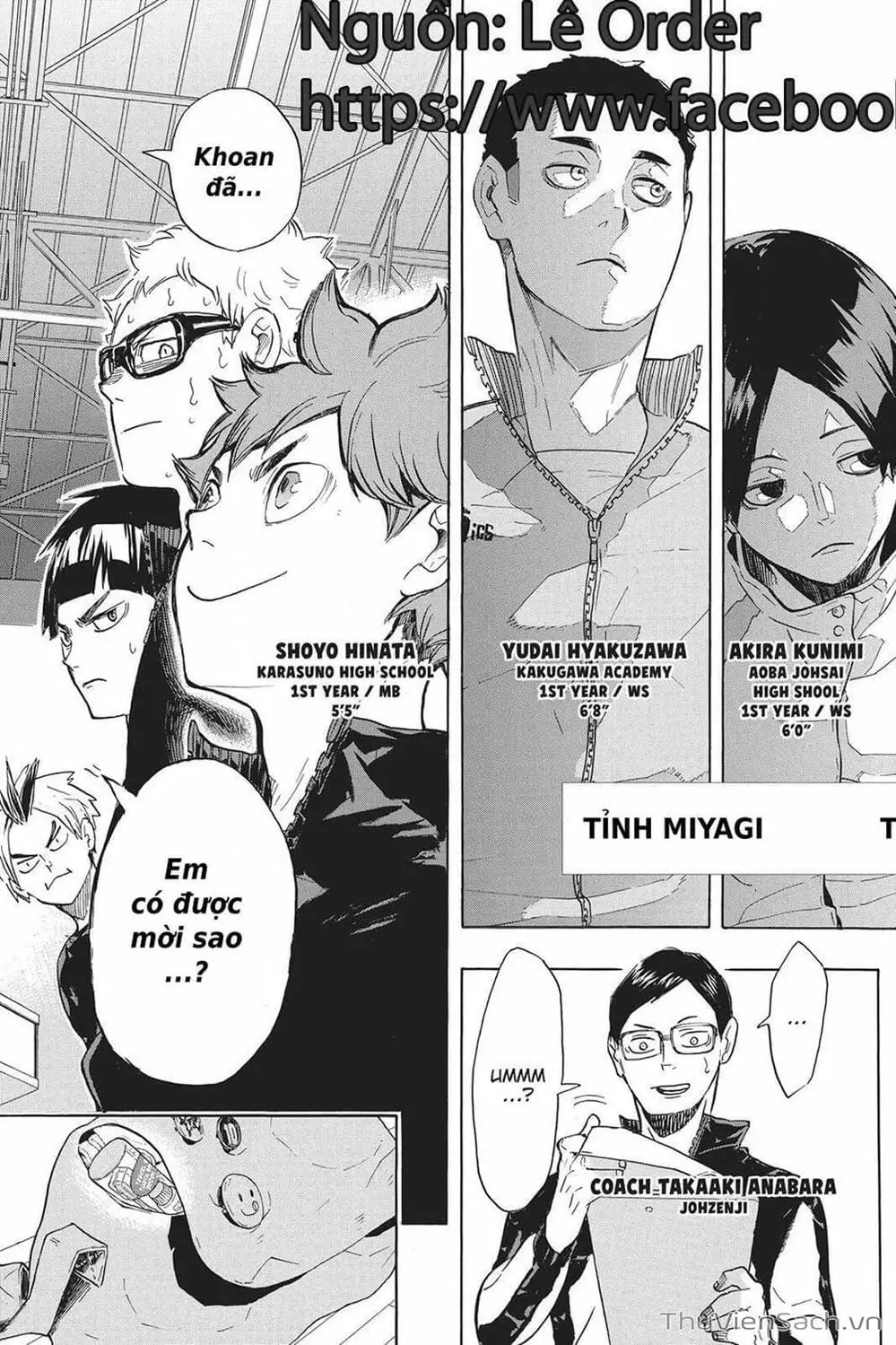 Truyện Tranh Vua Bóng Chuyền Haikyuu trang 6