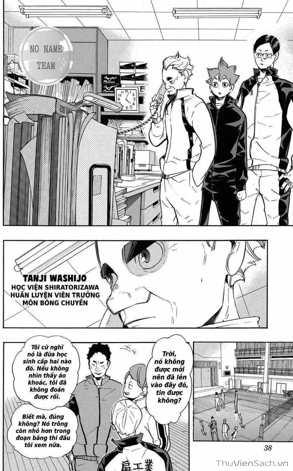 Truyện Tranh Vua Bóng Chuyền Haikyuu trang 6