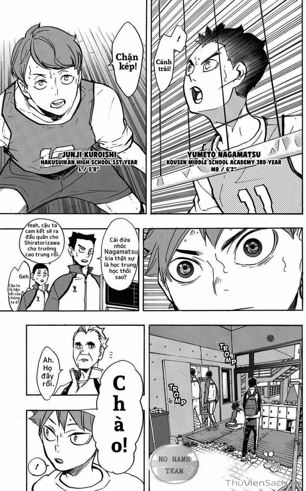 Truyện Tranh Vua Bóng Chuyền Haikyuu trang 6