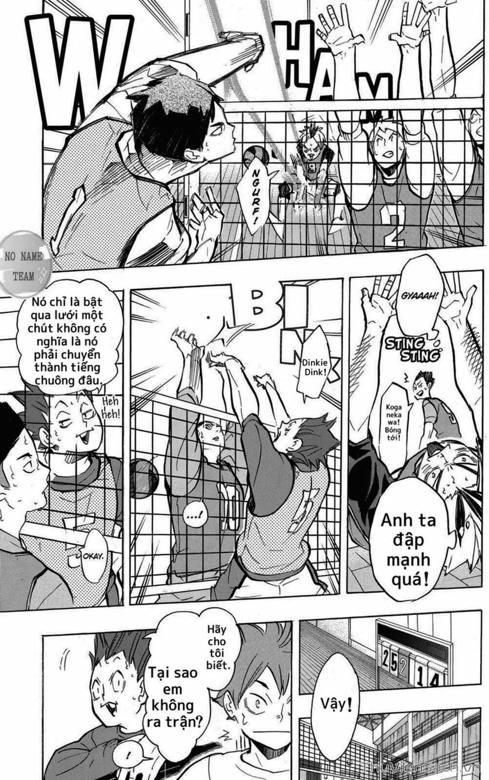 Truyện Tranh Vua Bóng Chuyền Haikyuu trang 6