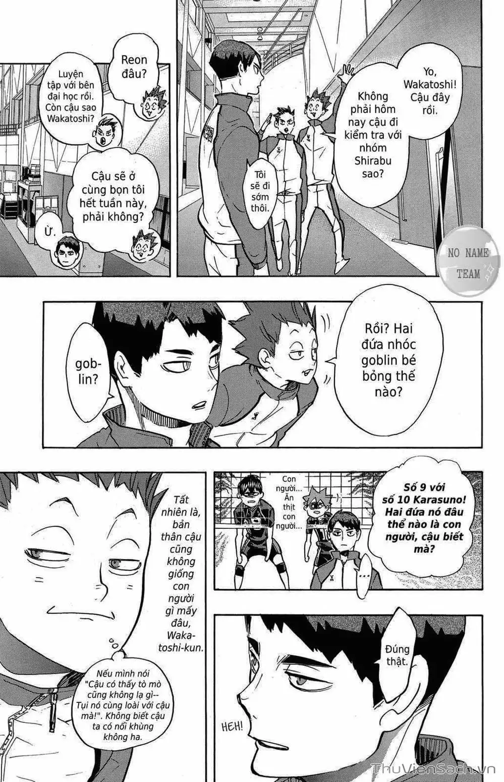 Truyện Tranh Vua Bóng Chuyền Haikyuu trang 6