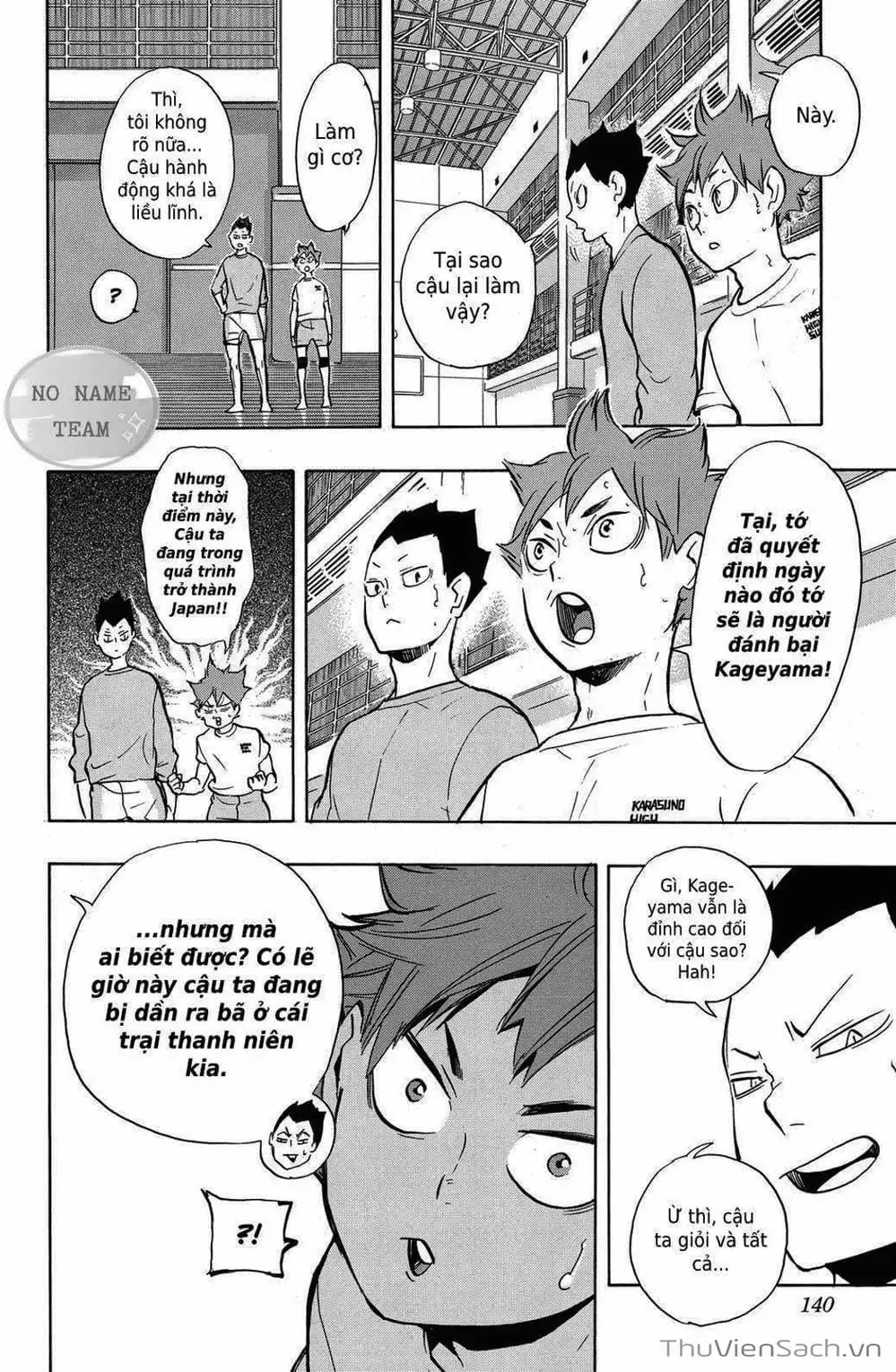 Truyện Tranh Vua Bóng Chuyền Haikyuu trang 6