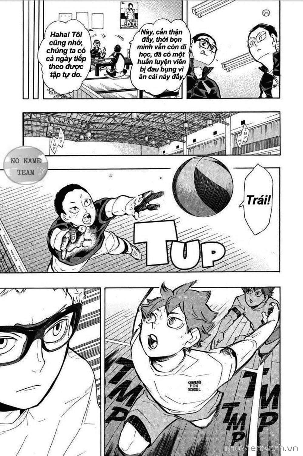Truyện Tranh Vua Bóng Chuyền Haikyuu trang 6