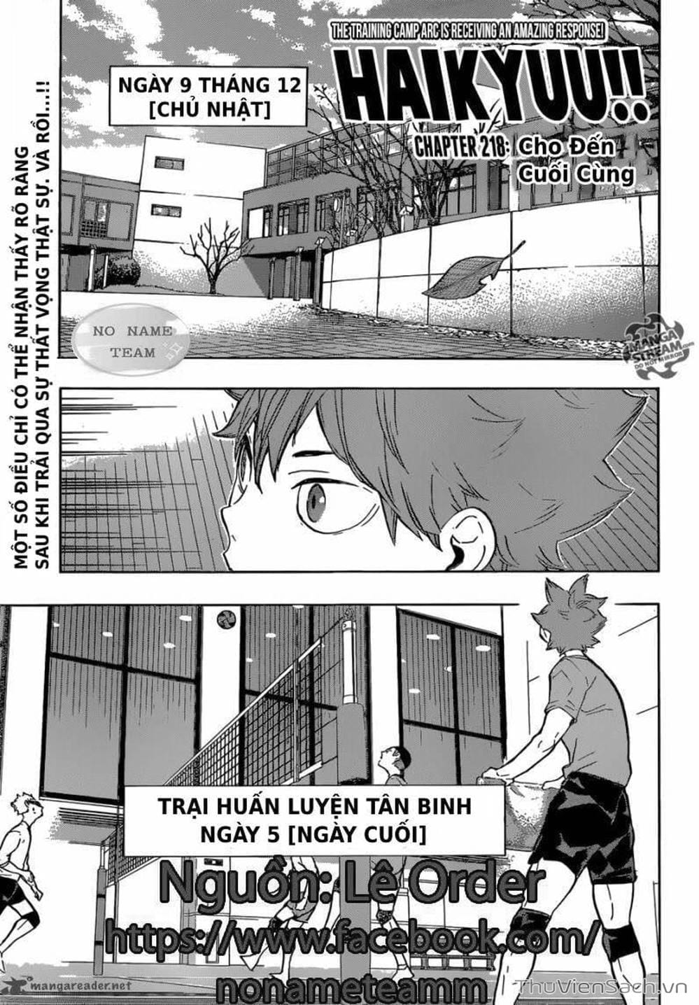 Truyện Tranh Vua Bóng Chuyền Haikyuu trang 6