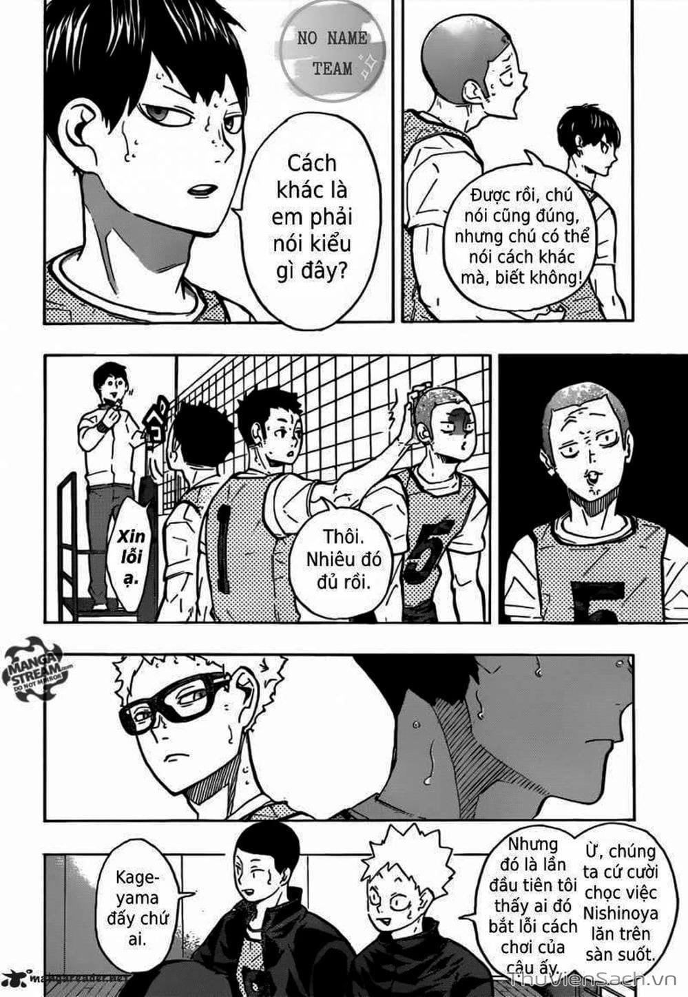 Truyện Tranh Vua Bóng Chuyền Haikyuu trang 6