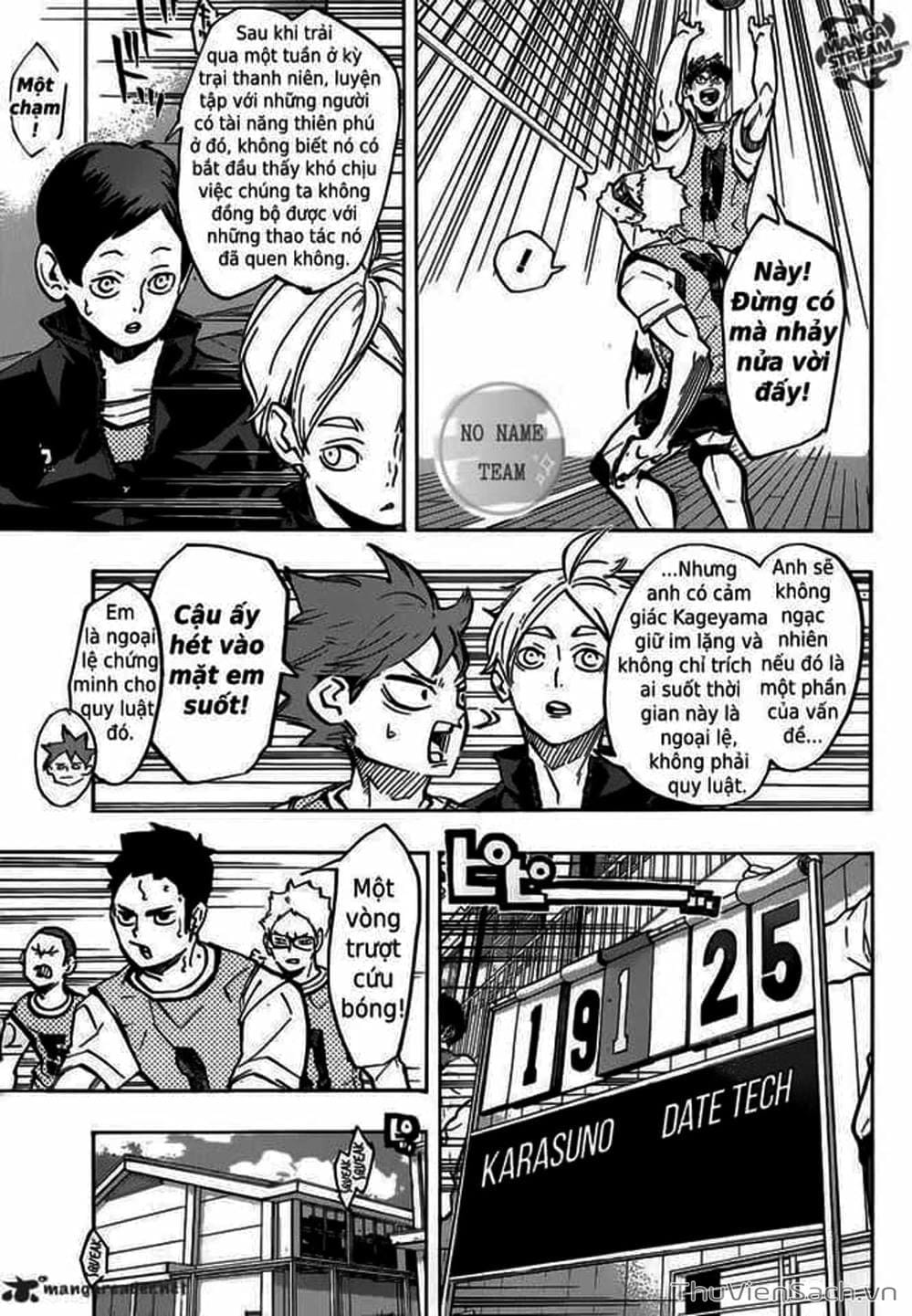 Truyện Tranh Vua Bóng Chuyền Haikyuu trang 6