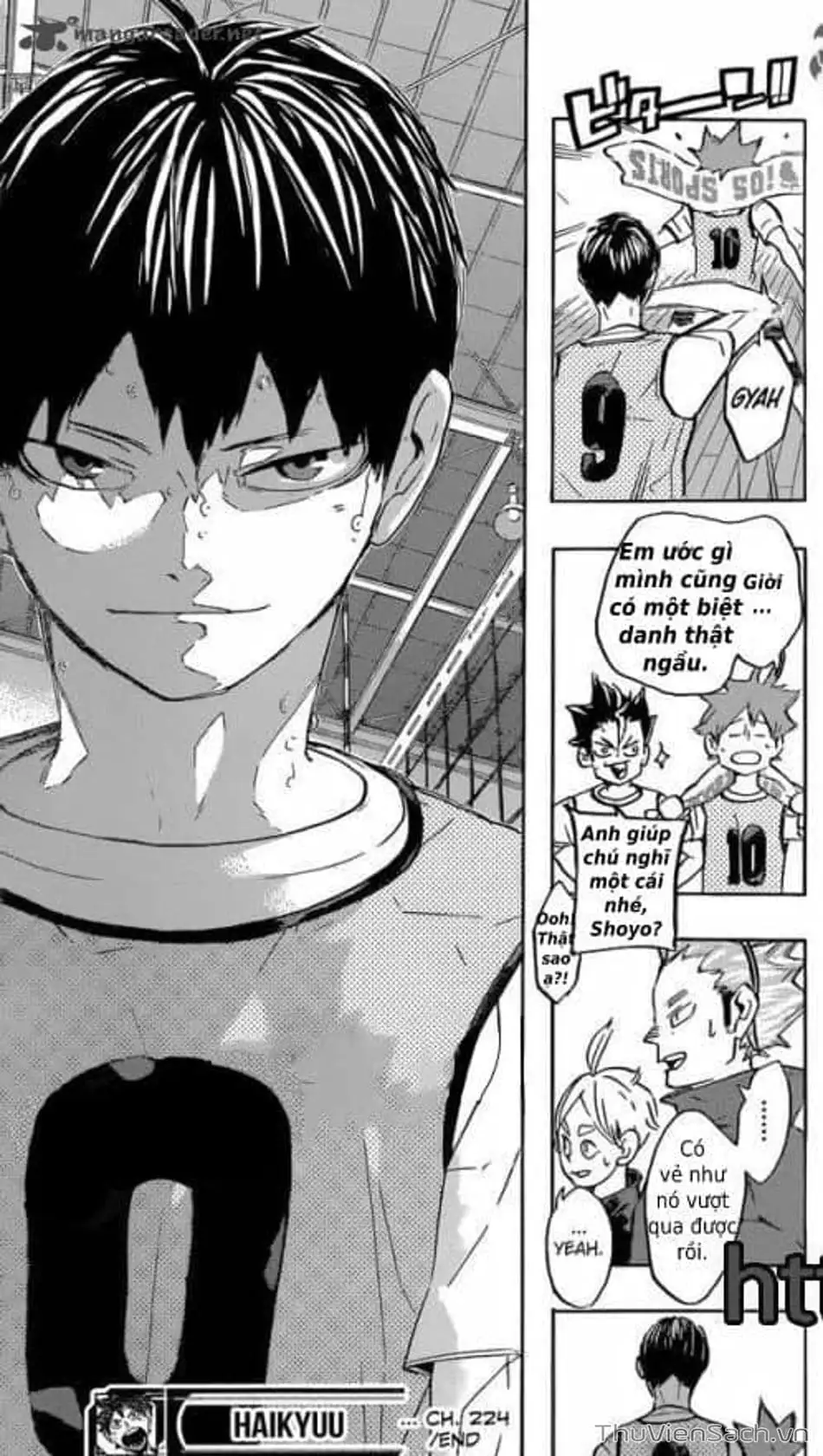 Truyện Tranh Vua Bóng Chuyền Haikyuu trang 6