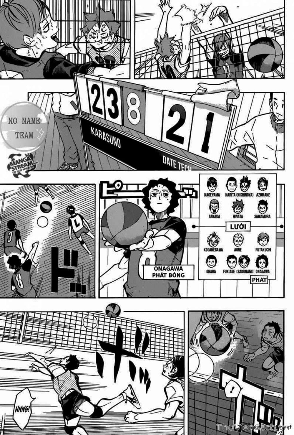 Truyện Tranh Vua Bóng Chuyền Haikyuu trang 6