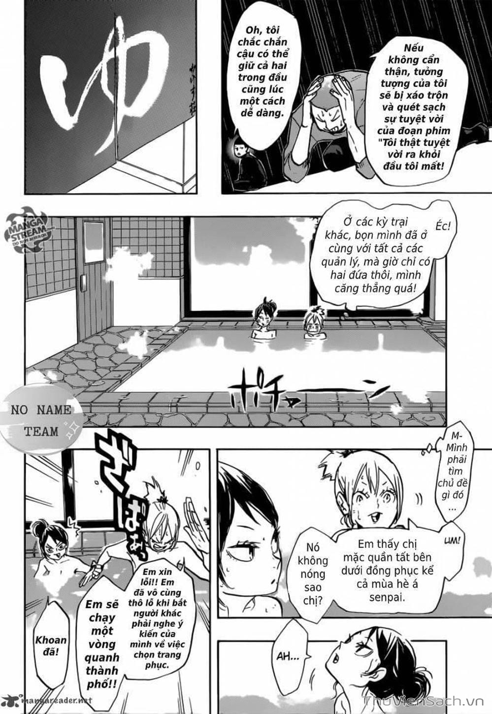 Truyện Tranh Vua Bóng Chuyền Haikyuu trang 6