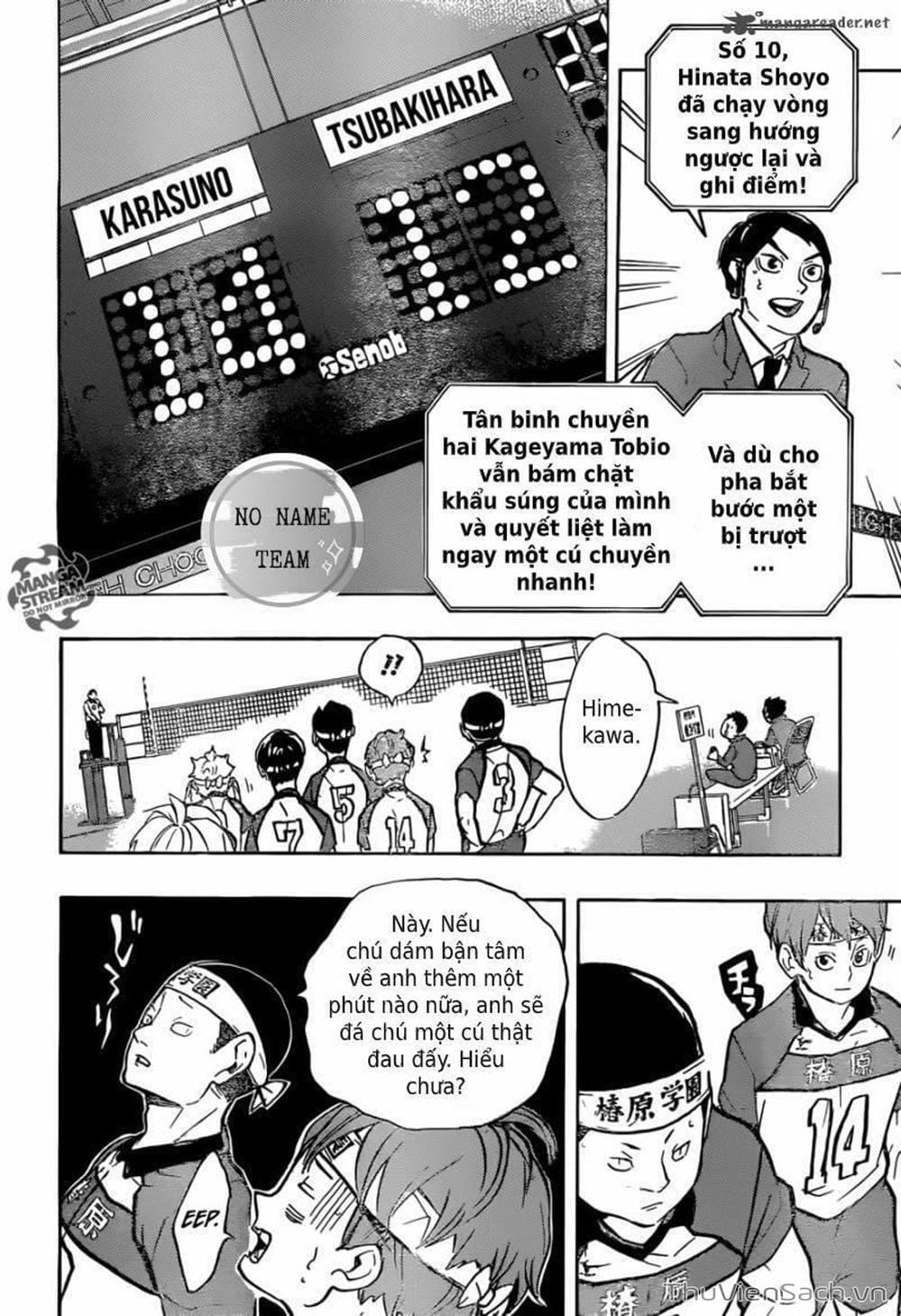 Truyện Tranh Vua Bóng Chuyền Haikyuu trang 6