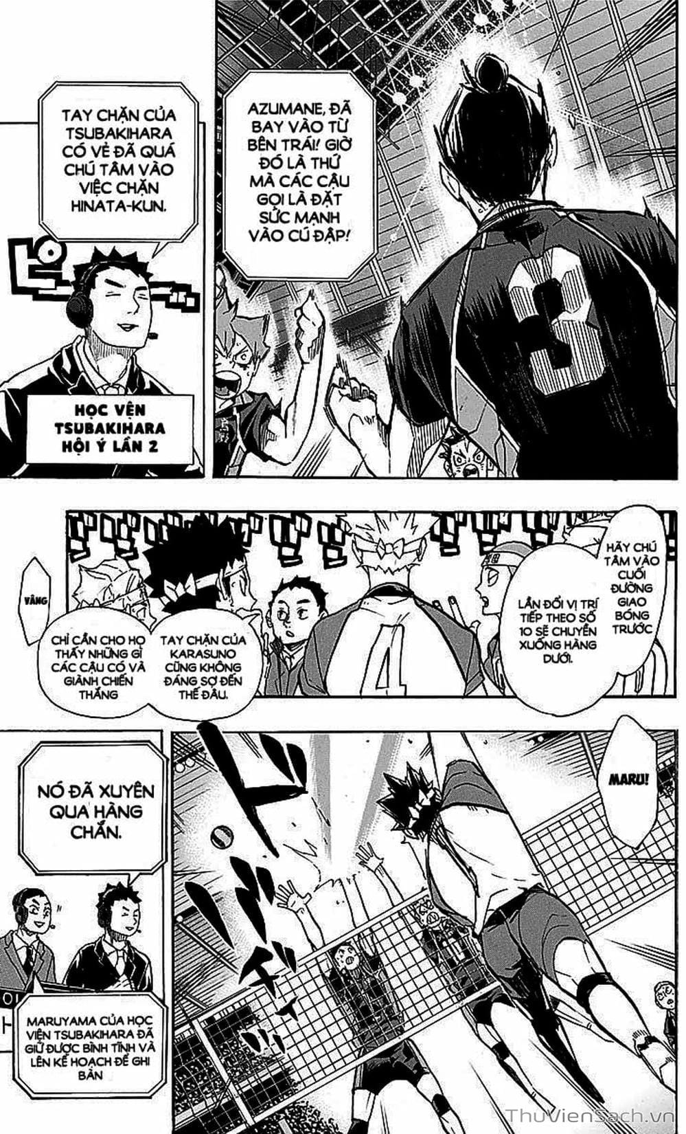 Truyện Tranh Vua Bóng Chuyền Haikyuu trang 6