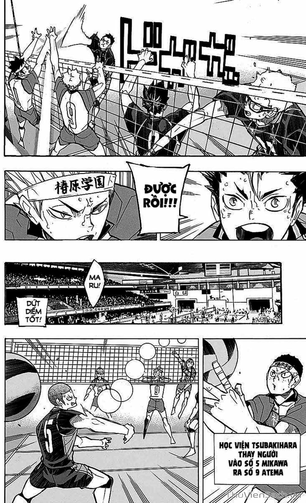 Truyện Tranh Vua Bóng Chuyền Haikyuu trang 6