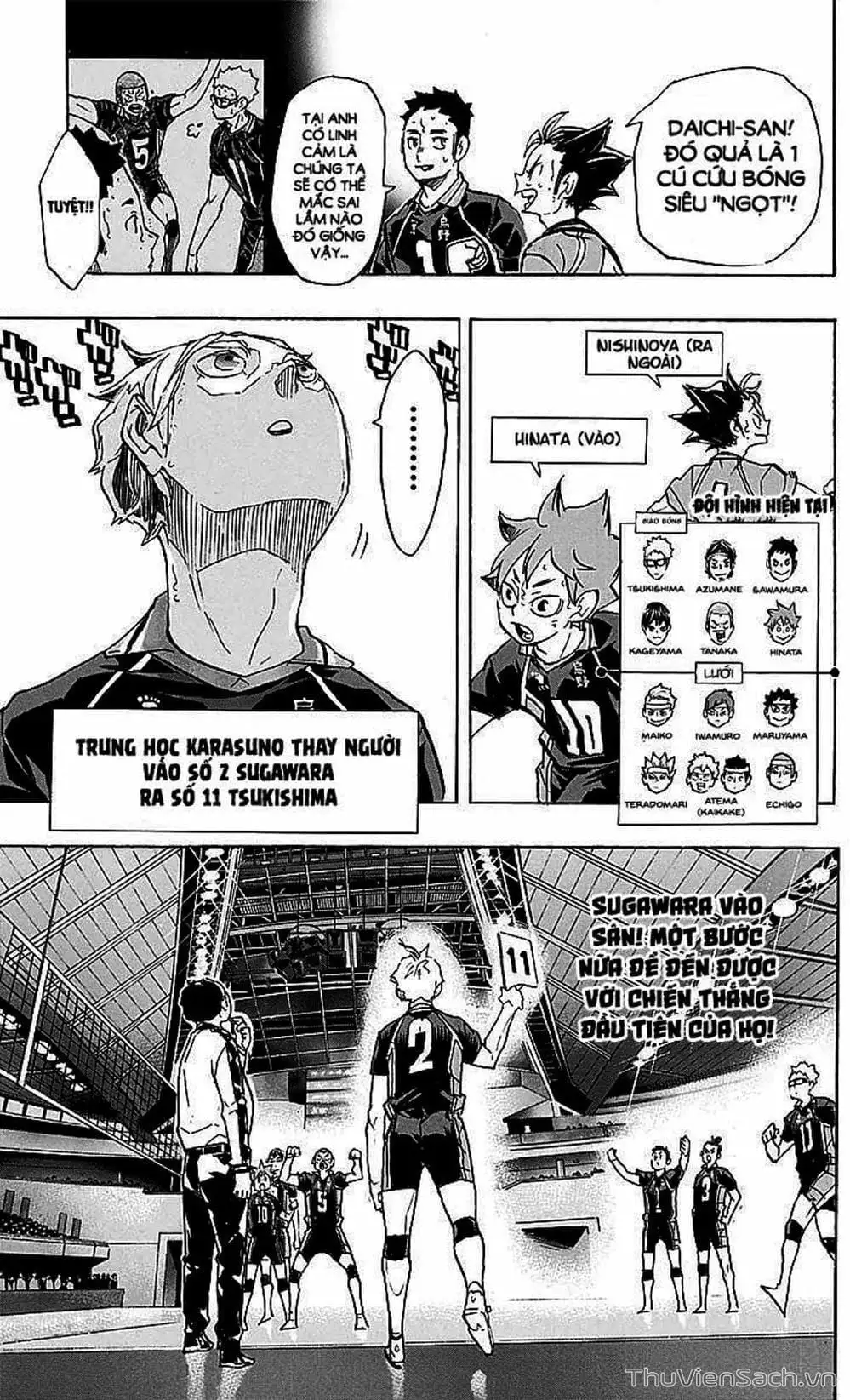Truyện Tranh Vua Bóng Chuyền Haikyuu trang 6