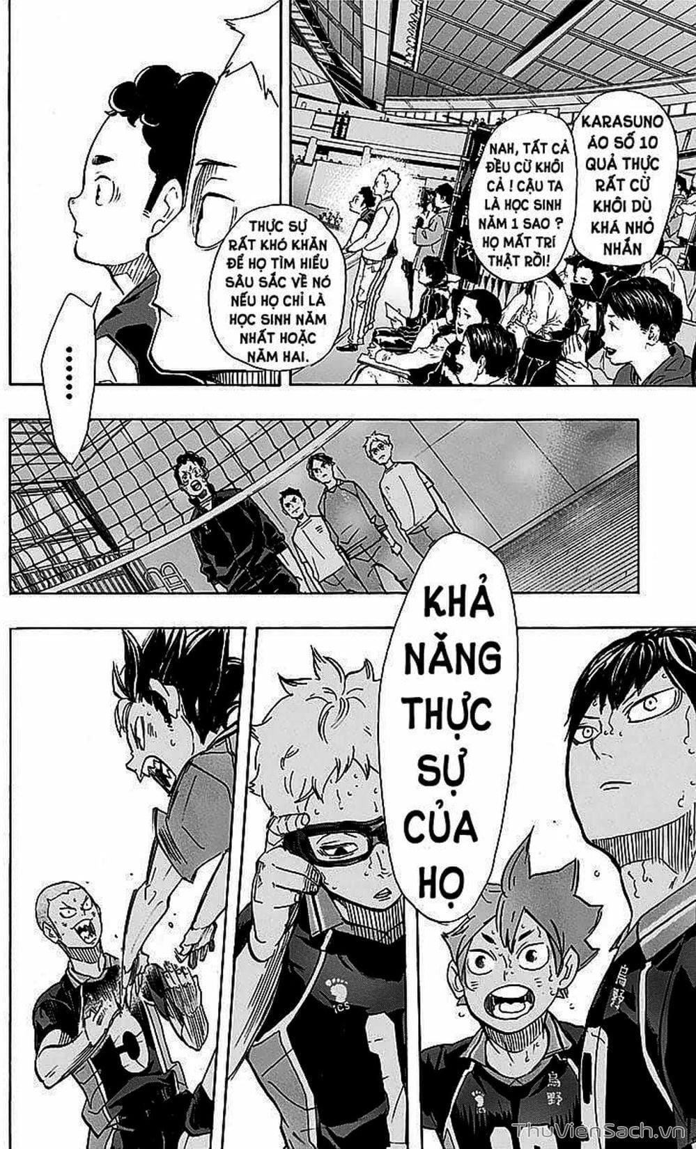 Truyện Tranh Vua Bóng Chuyền Haikyuu trang 6