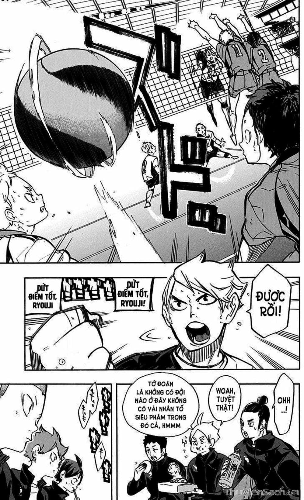 Truyện Tranh Vua Bóng Chuyền Haikyuu trang 6