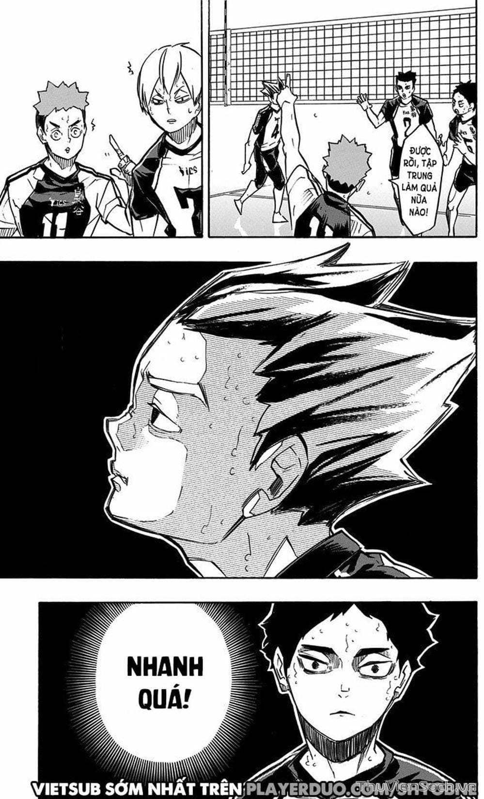 Truyện Tranh Vua Bóng Chuyền Haikyuu trang 6