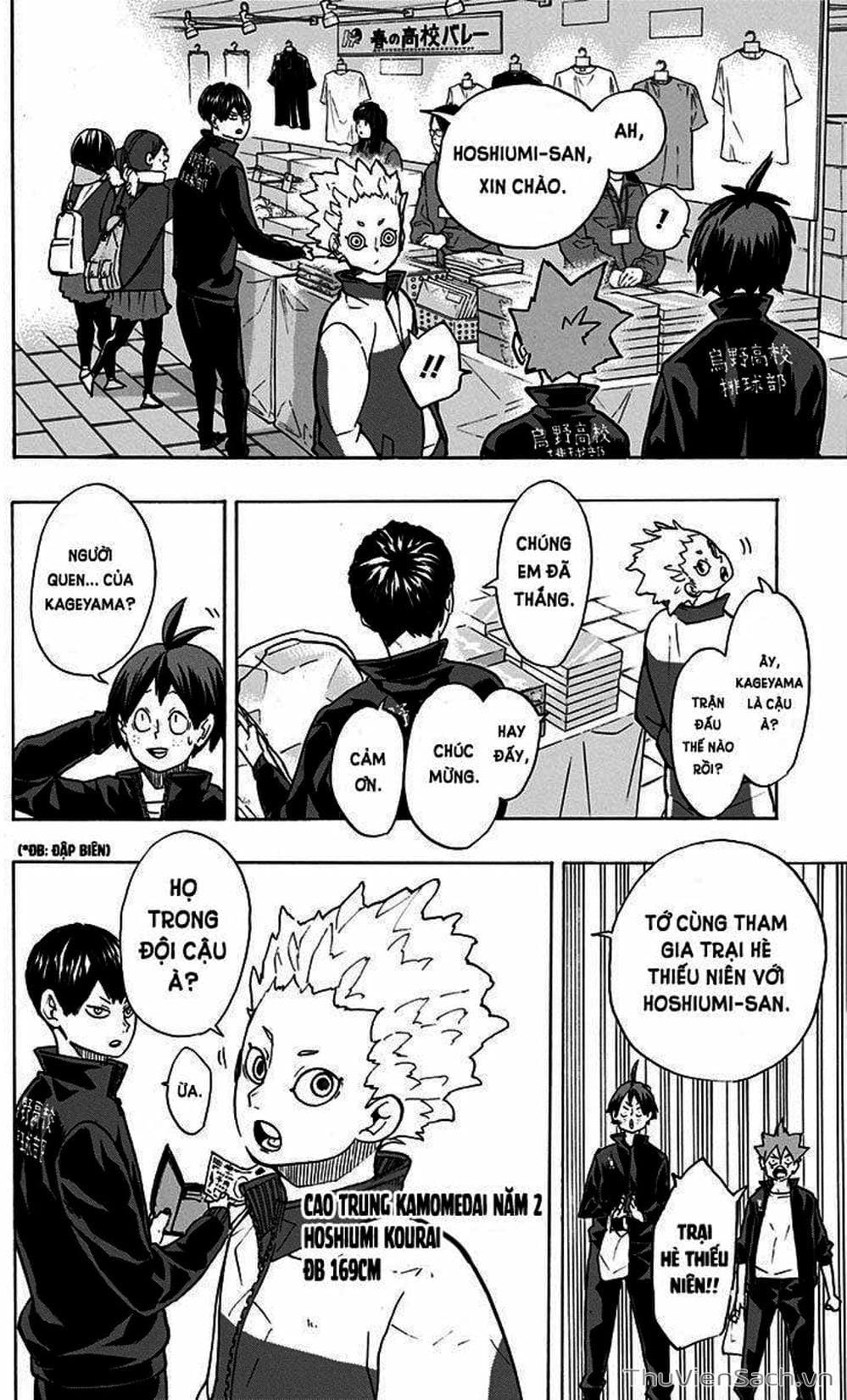 Truyện Tranh Vua Bóng Chuyền Haikyuu trang 6
