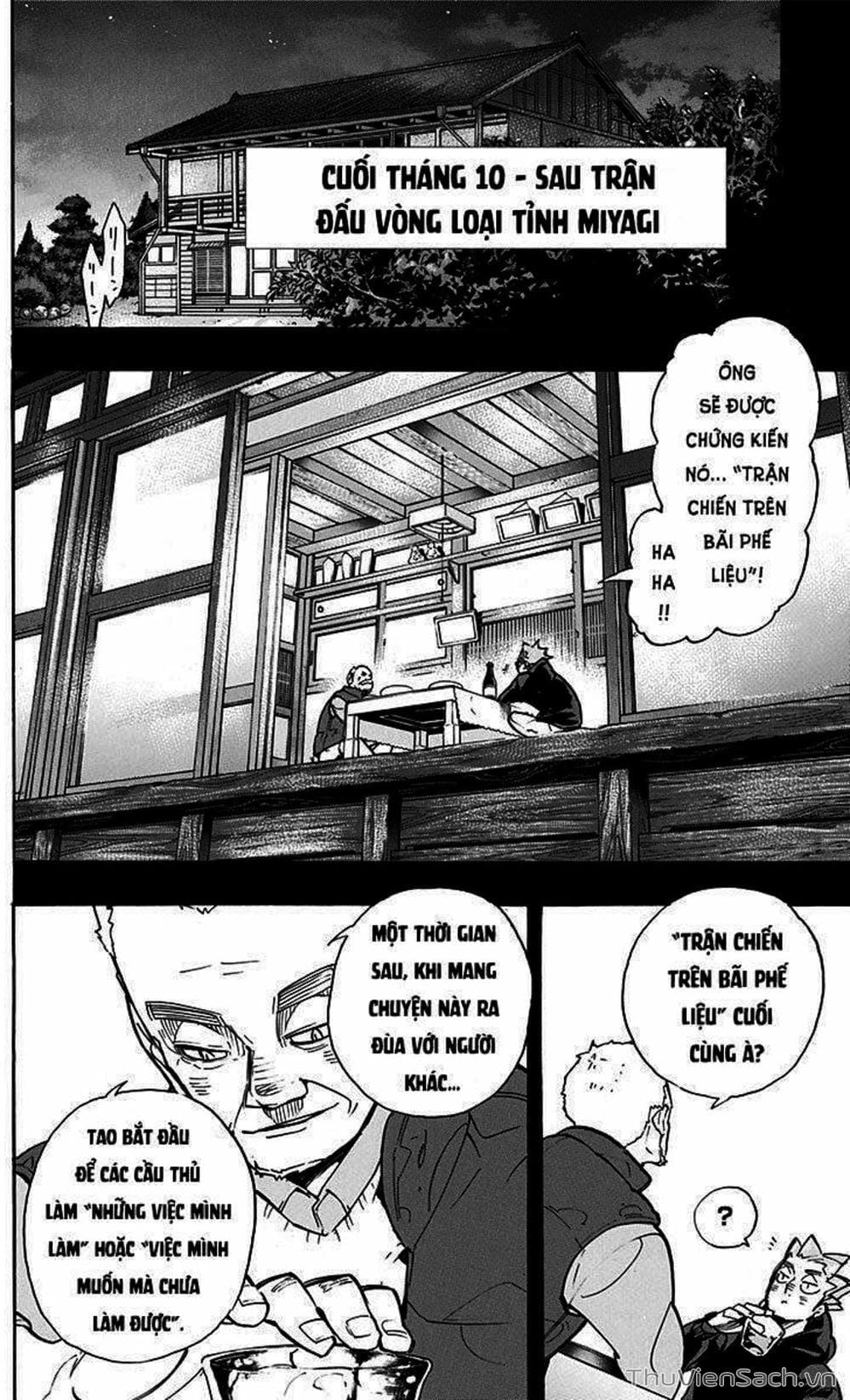 Truyện Tranh Vua Bóng Chuyền Haikyuu trang 6