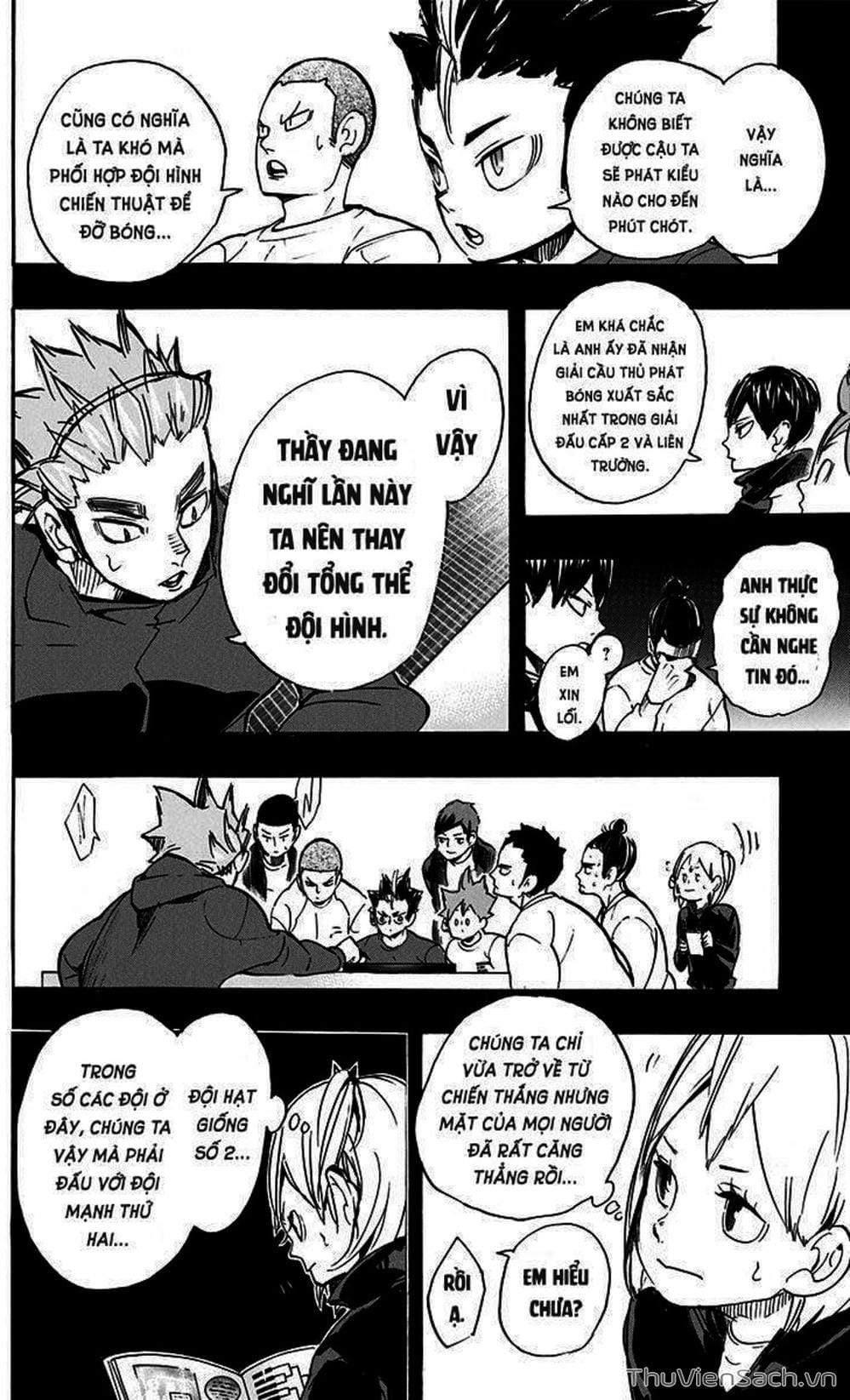 Truyện Tranh Vua Bóng Chuyền Haikyuu trang 6