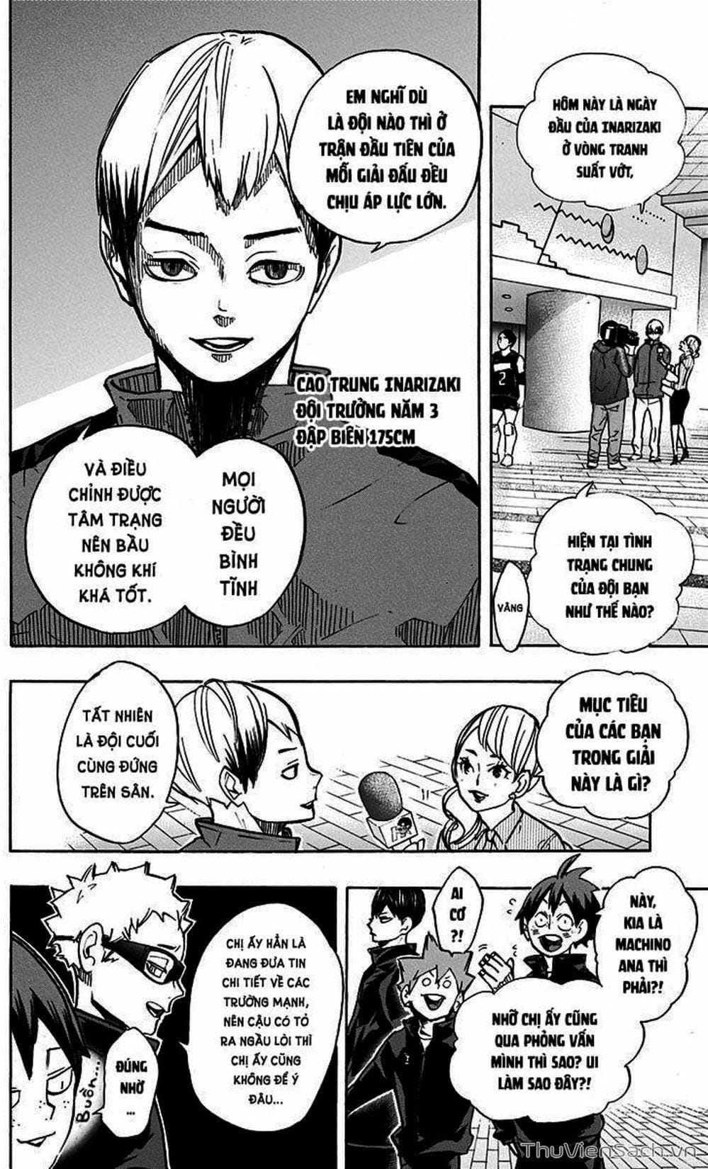 Truyện Tranh Vua Bóng Chuyền Haikyuu trang 6