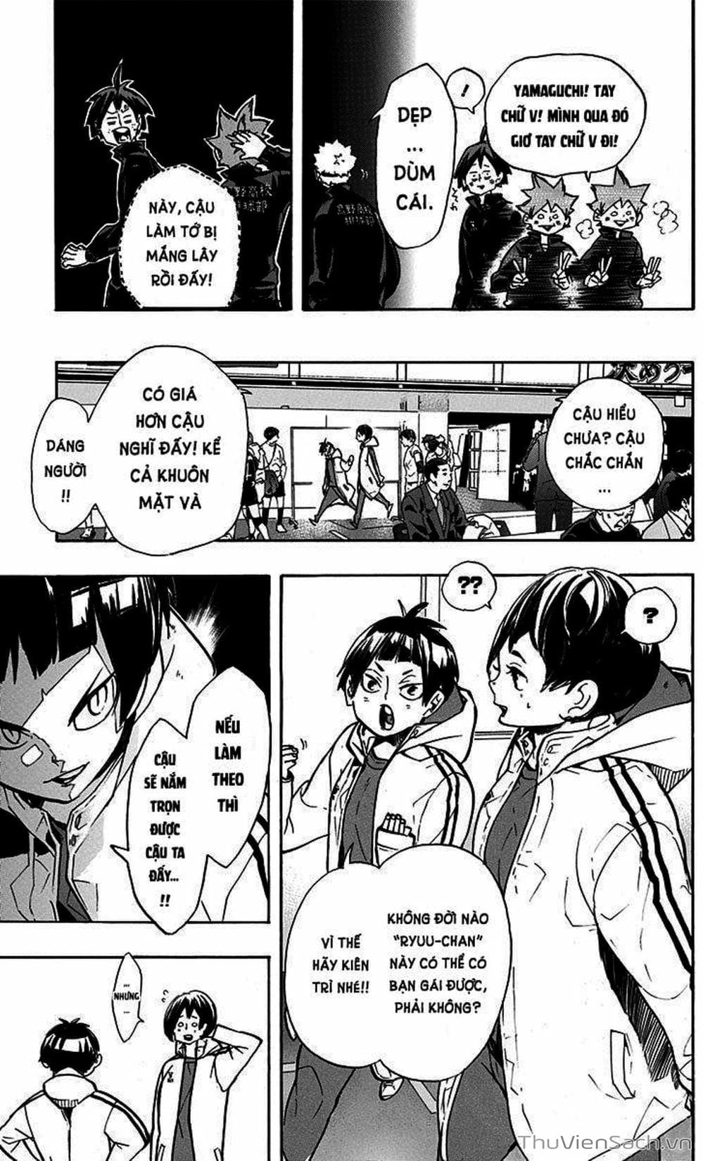 Truyện Tranh Vua Bóng Chuyền Haikyuu trang 6