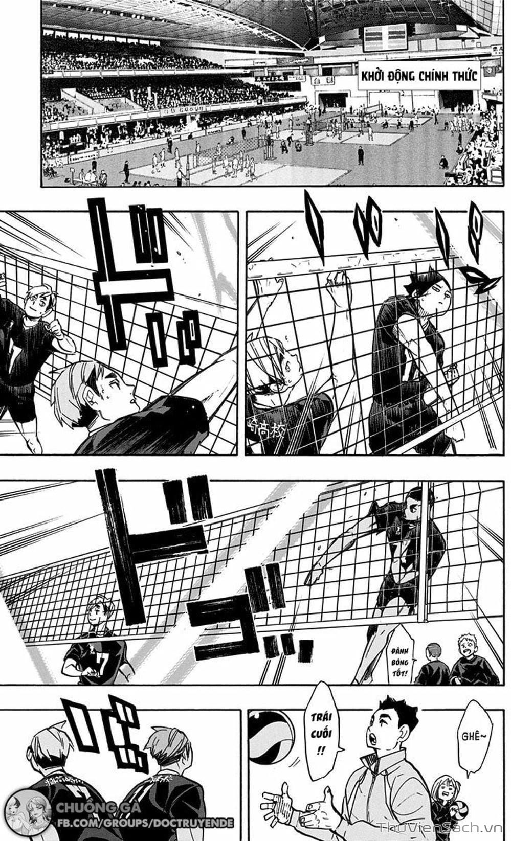Truyện Tranh Vua Bóng Chuyền Haikyuu trang 6