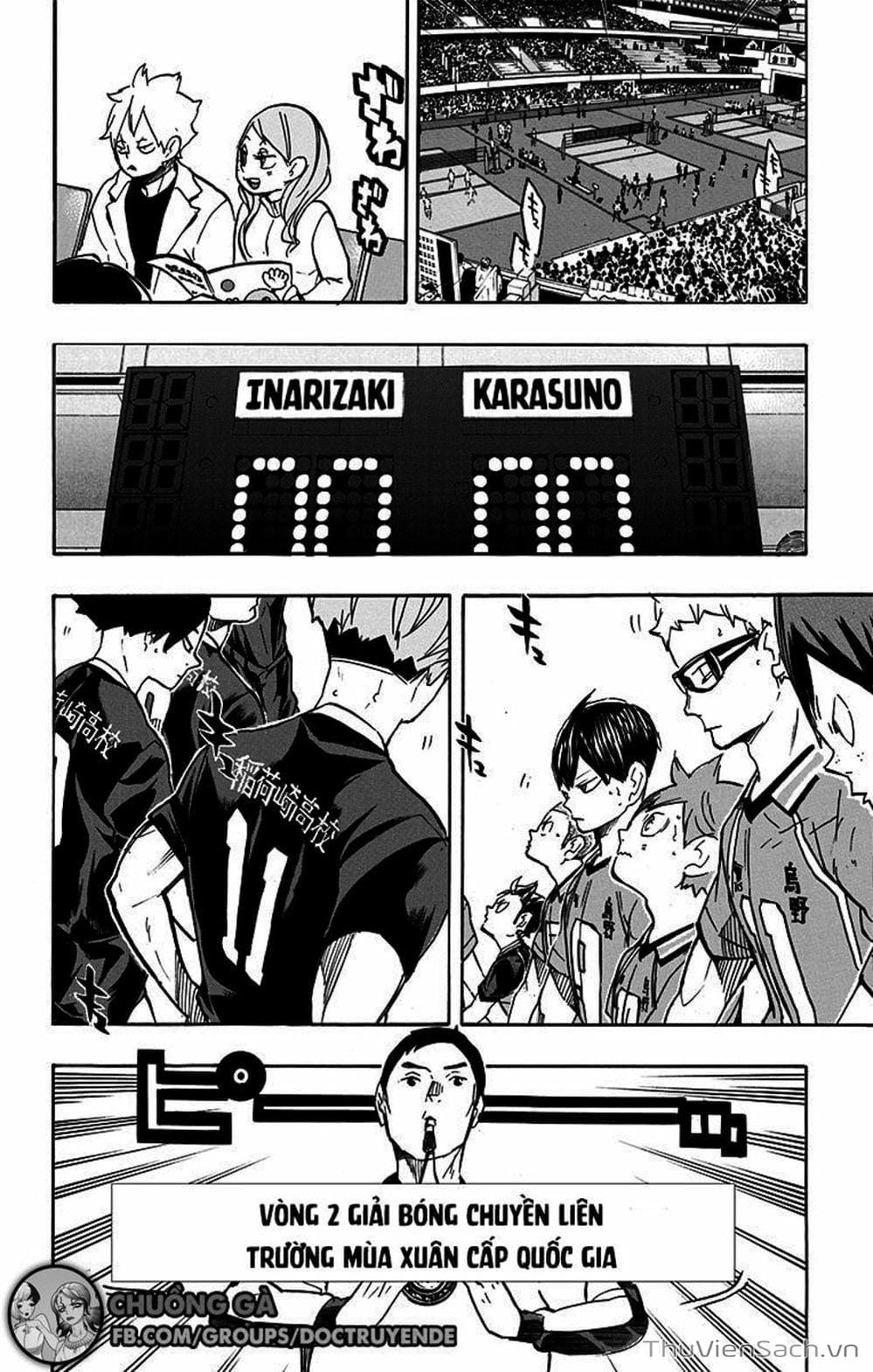Truyện Tranh Vua Bóng Chuyền Haikyuu trang 6