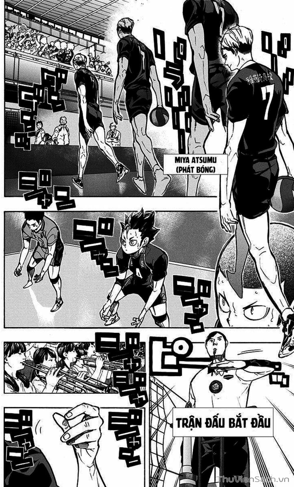 Truyện Tranh Vua Bóng Chuyền Haikyuu trang 6