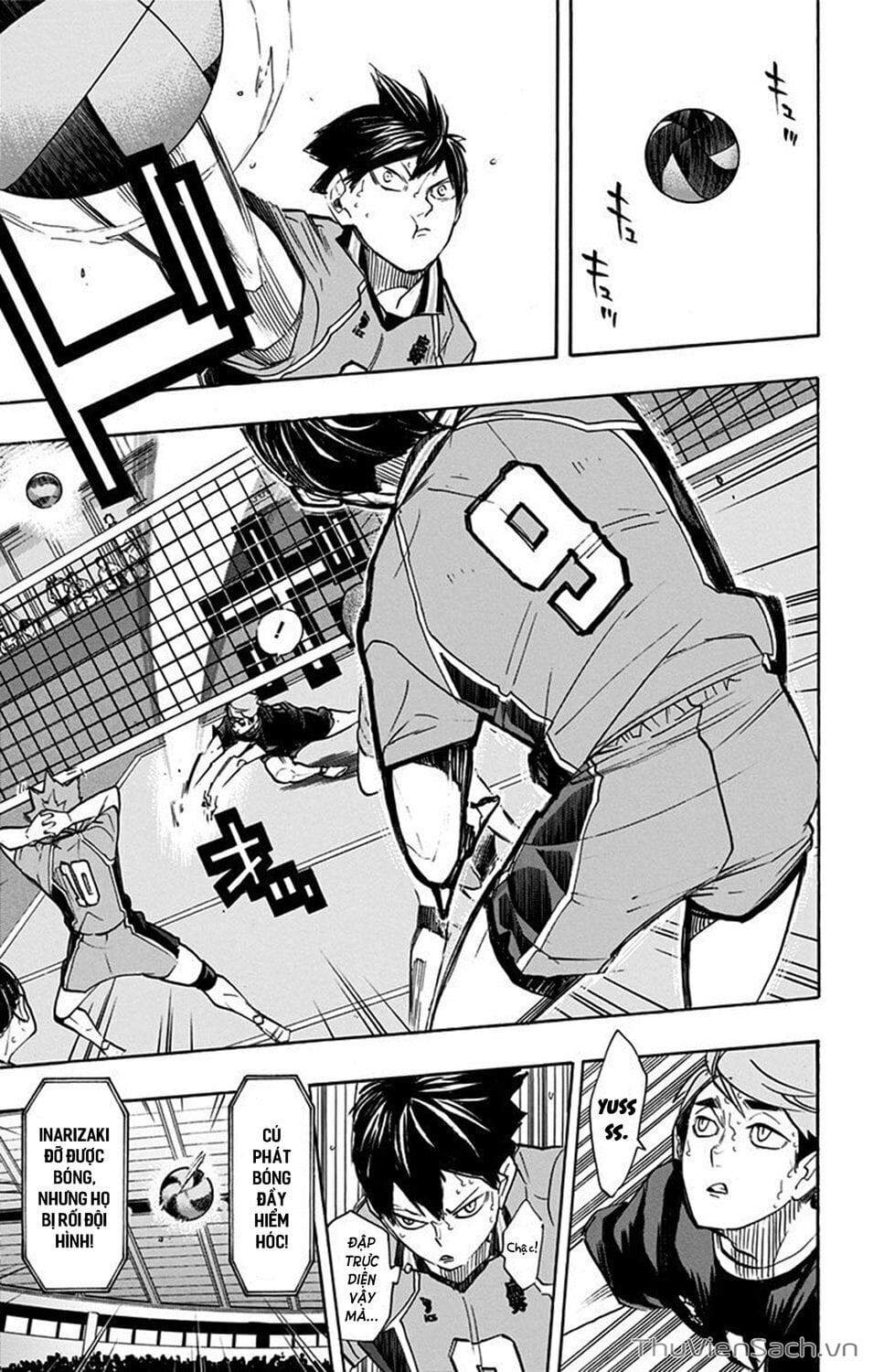 Truyện Tranh Vua Bóng Chuyền Haikyuu trang 6