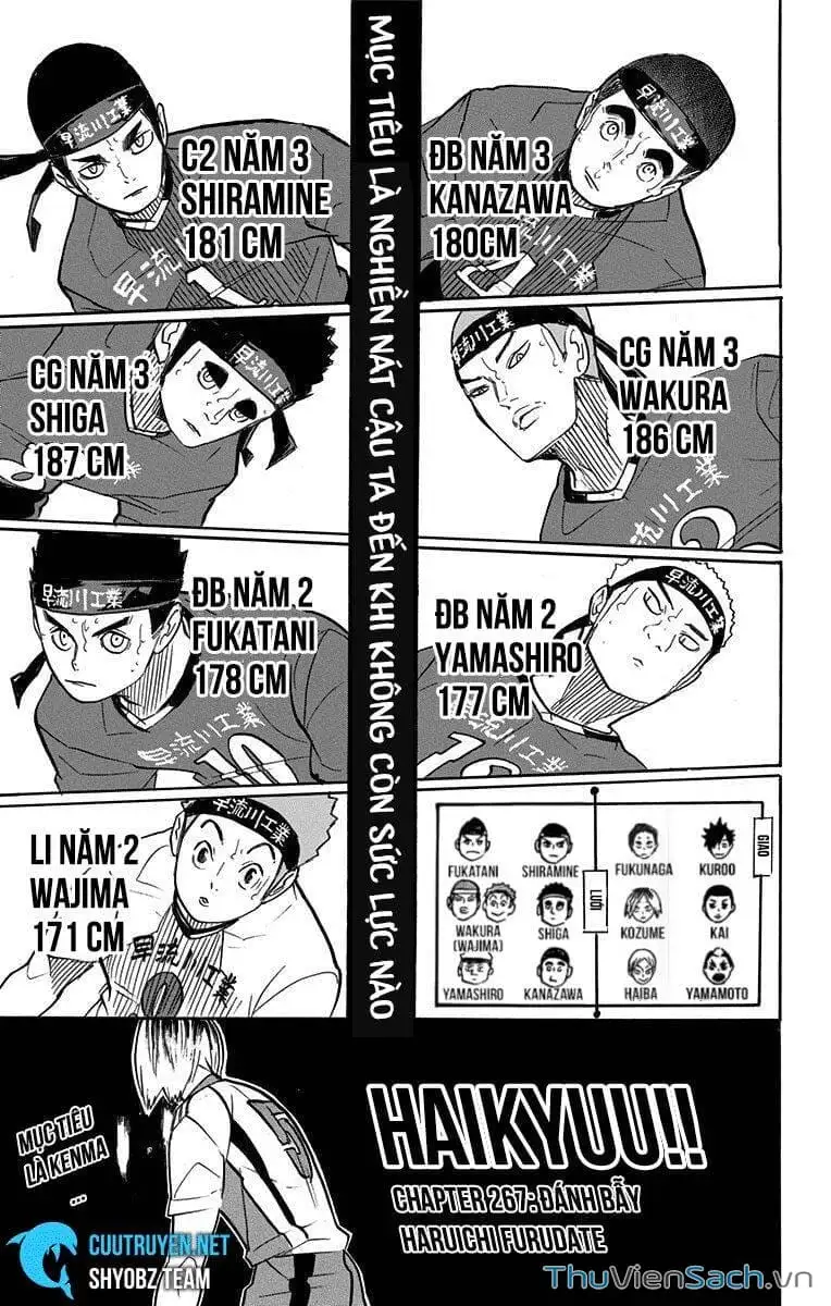 Truyện Tranh Vua Bóng Chuyền Haikyuu trang 6