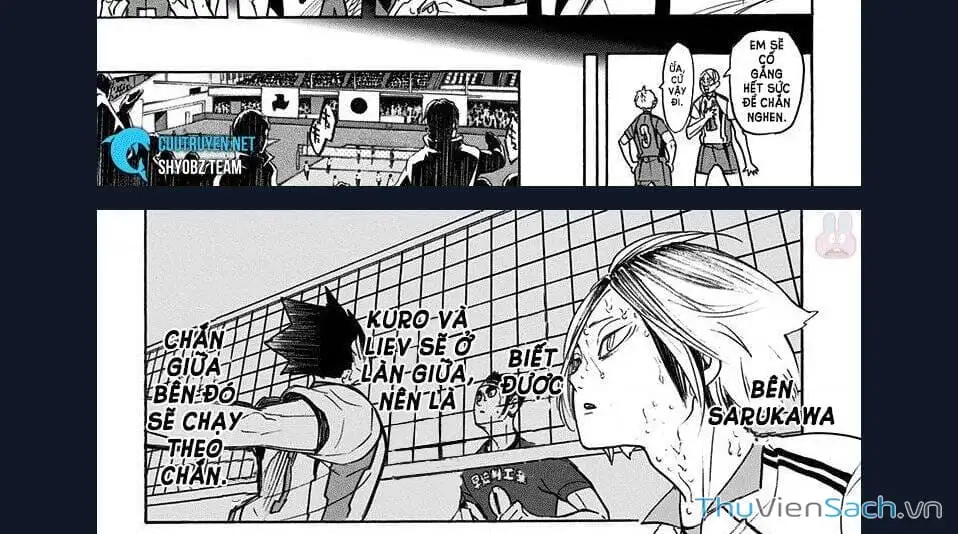 Truyện Tranh Vua Bóng Chuyền Haikyuu trang 6