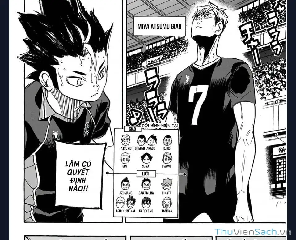 Truyện Tranh Vua Bóng Chuyền Haikyuu trang 6
