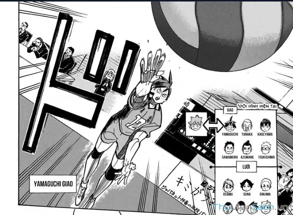 Truyện Tranh Vua Bóng Chuyền Haikyuu trang 6