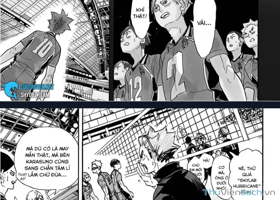 Truyện Tranh Vua Bóng Chuyền Haikyuu trang 6