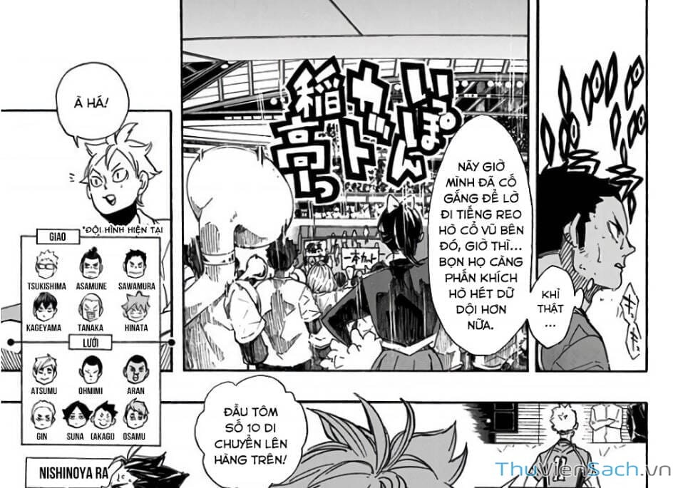 Truyện Tranh Vua Bóng Chuyền Haikyuu trang 6