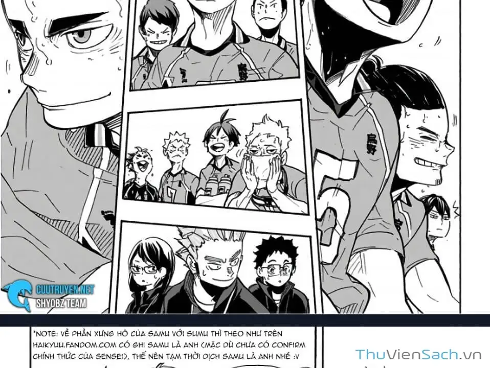 Truyện Tranh Vua Bóng Chuyền Haikyuu trang 6