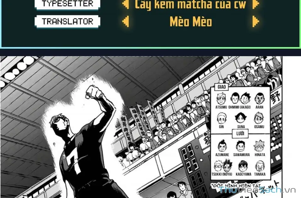 Truyện Tranh Vua Bóng Chuyền Haikyuu trang 6