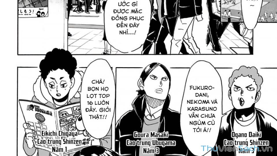 Truyện Tranh Vua Bóng Chuyền Haikyuu trang 6
