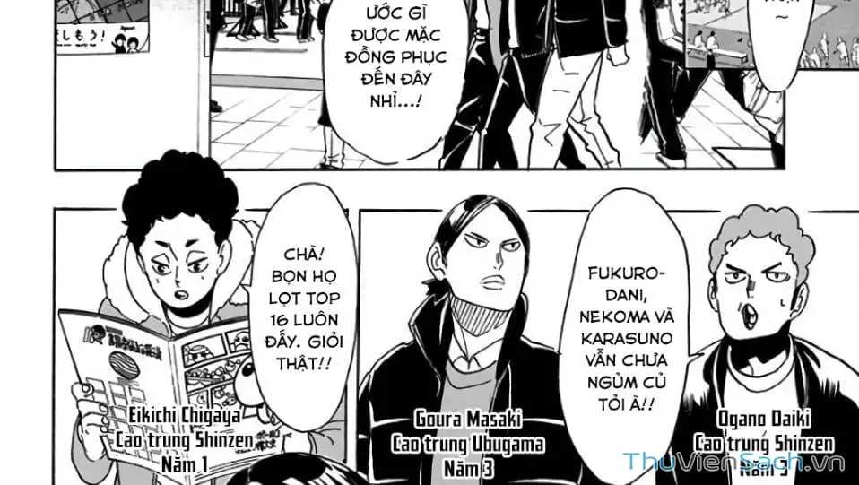 Truyện Tranh Vua Bóng Chuyền Haikyuu trang 6