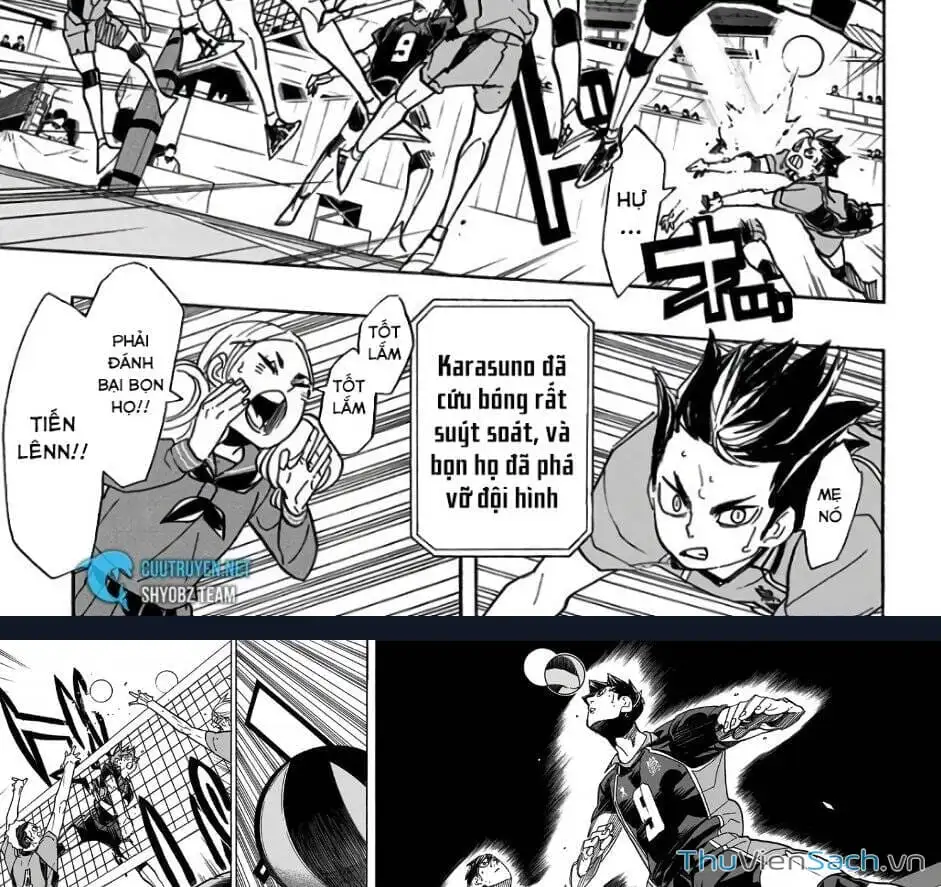 Truyện Tranh Vua Bóng Chuyền Haikyuu trang 6