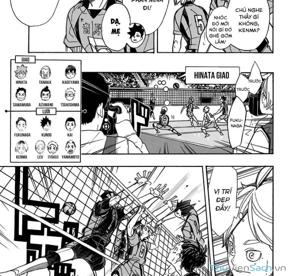 Truyện Tranh Vua Bóng Chuyền Haikyuu trang 6