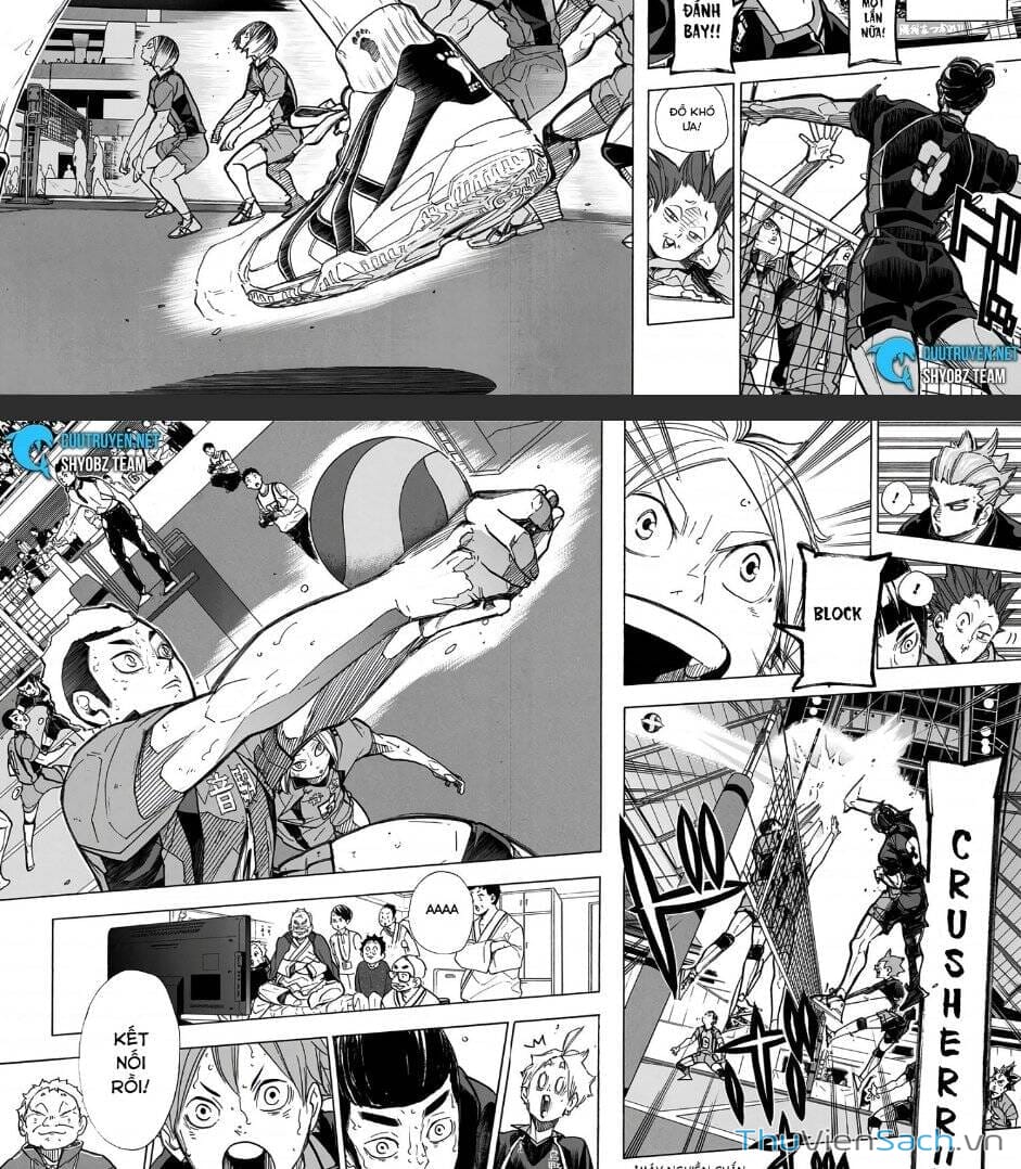 Truyện Tranh Vua Bóng Chuyền Haikyuu trang 6