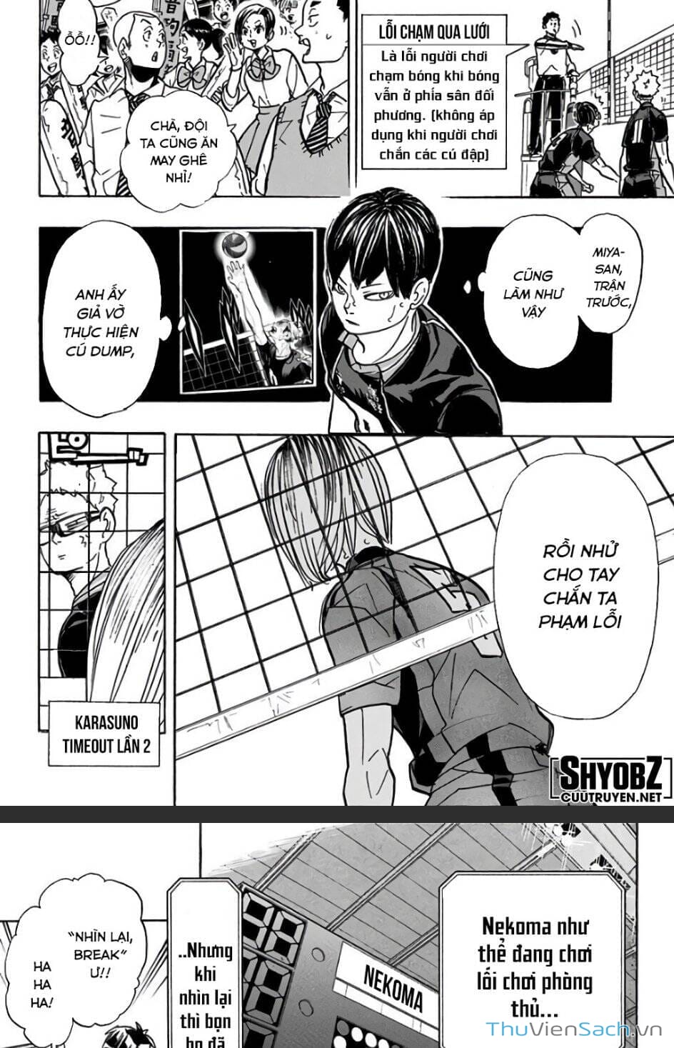 Truyện Tranh Vua Bóng Chuyền Haikyuu trang 6